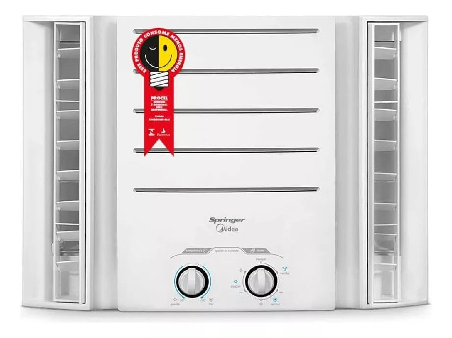 Ar Condicionado De Janela Springer Midea 7.500 Btus Frio Mecânico 127v