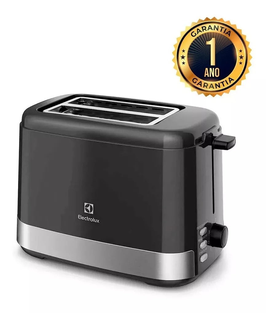 Torradeira Elétrica Efficient Ets10 Cinza-escuro Electrolux 110V