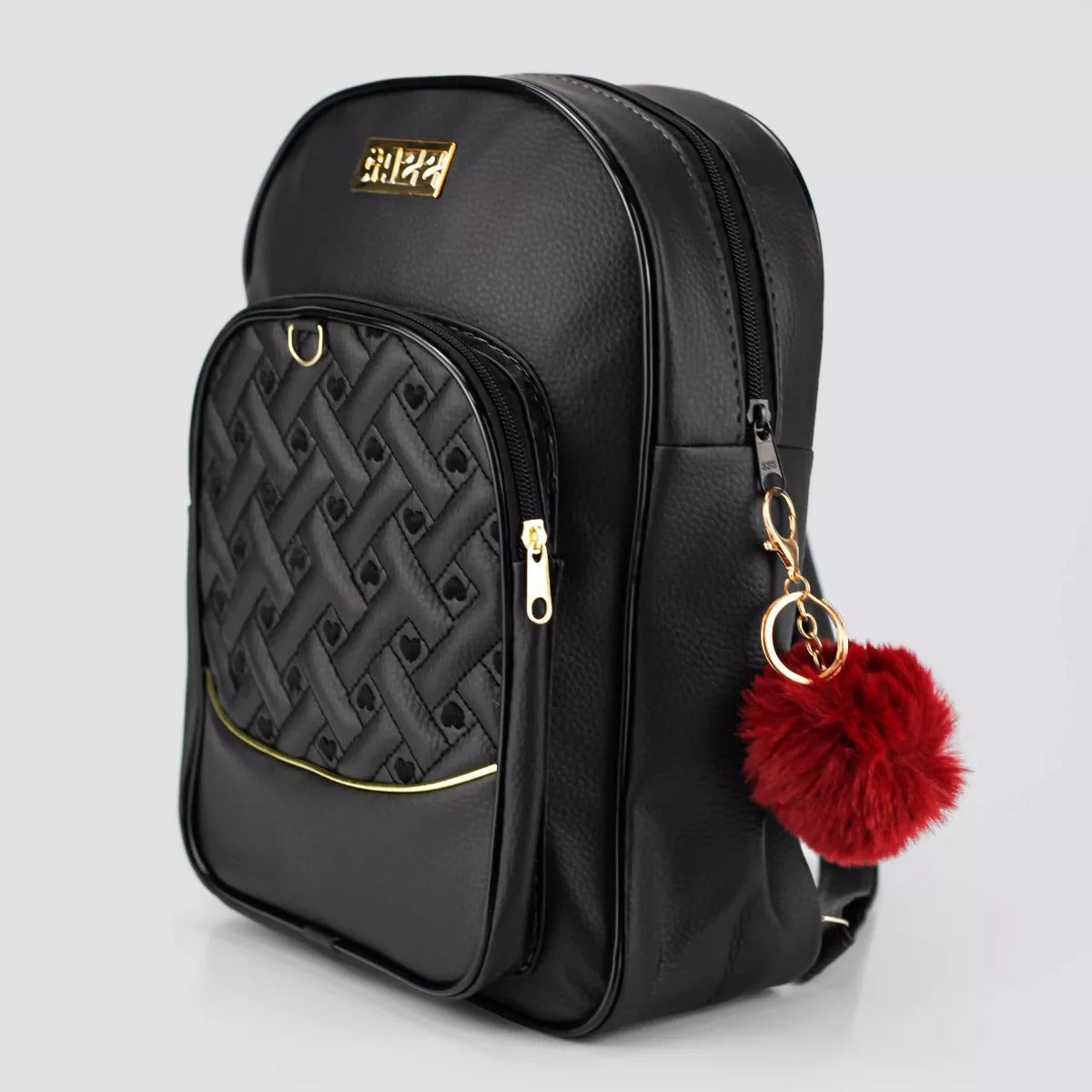 Mochila Feminina De Couro Social Pequena Blogueira