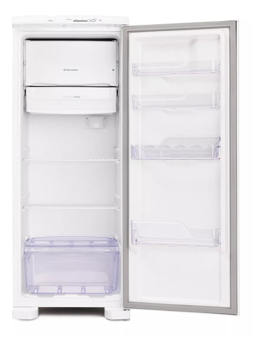 Geladeira Re31 Cycle Defrost 240l Degelo Prático Uma Porta Com Branco Electrolux 127v