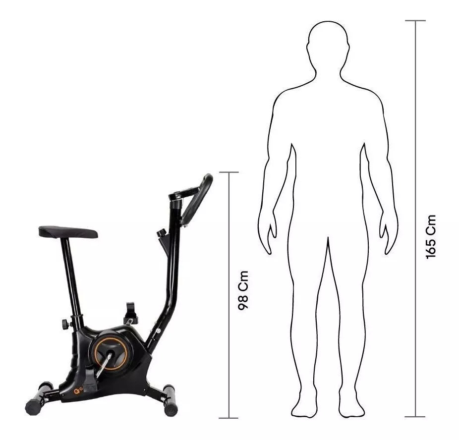 Bicicleta Ergométrica Vertical Gallant Trainer GBE1HBTA-PT
