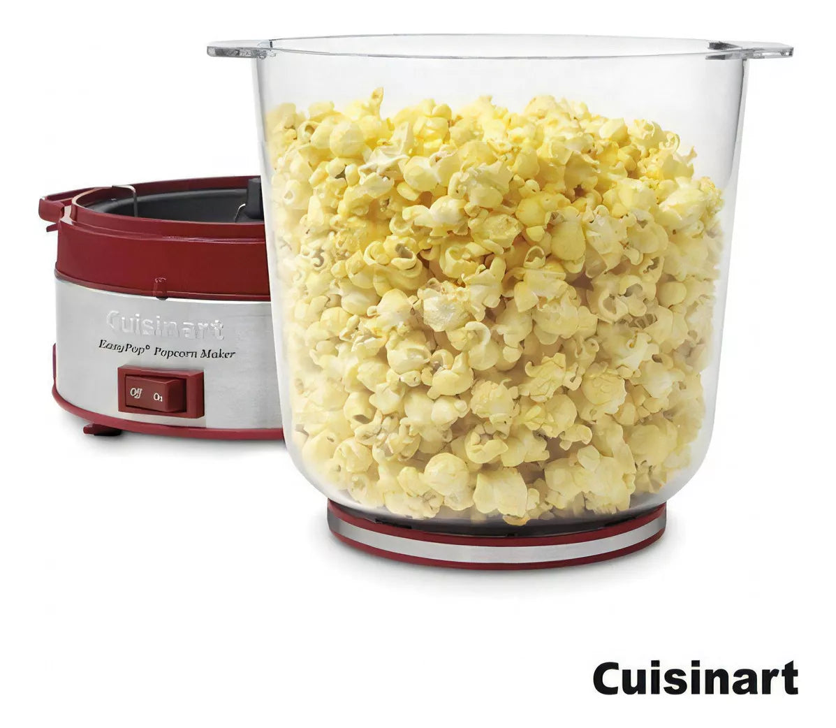 Pipoqueira Elétrica 127v Cpm 700 Cuisinart Vermelha Cor Vermelho