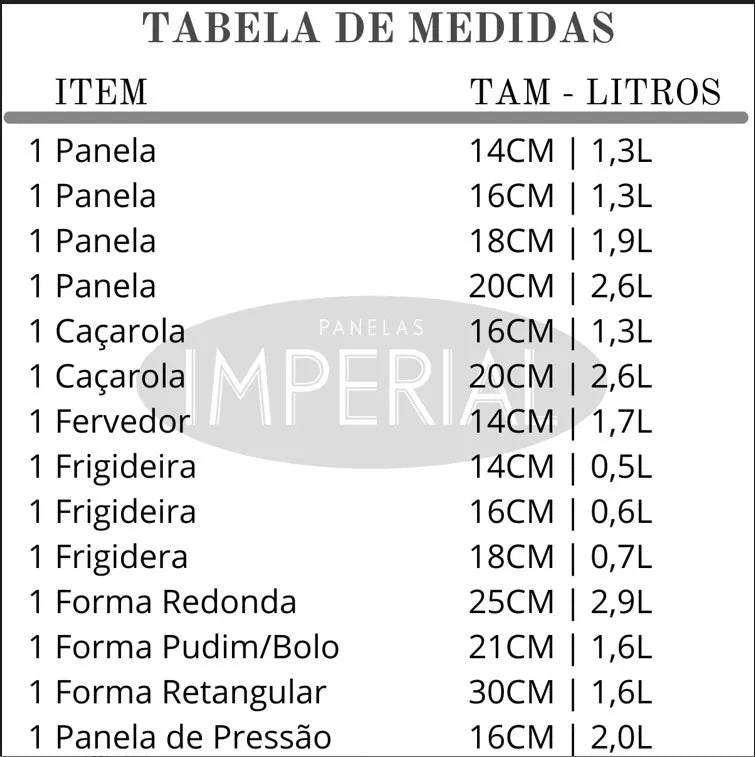 Conjunto Panelas 17 Pc Antiaderente Brinde Panela Pressão