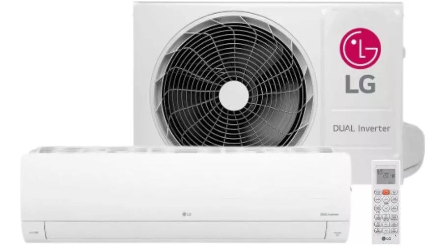 Ar Condicionado LG Voice Dual Inverter Ia 9000 Btus Só Frio 220v Branco