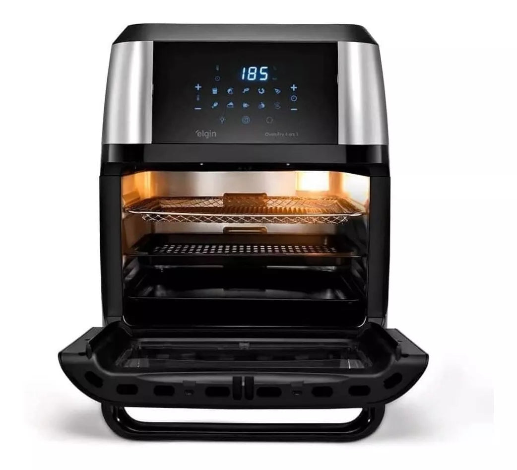 Fritadeira Elétrica Sem Óleo Elgin 12 Litros 4 Em 1 Forno