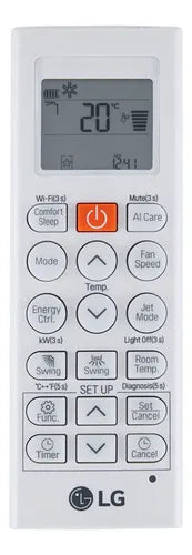 LG S3UQ12JA31K.EB2GAM1 Ar Condicionado Voice Dual Inverter IA 12000 Btus Só Frio Branco