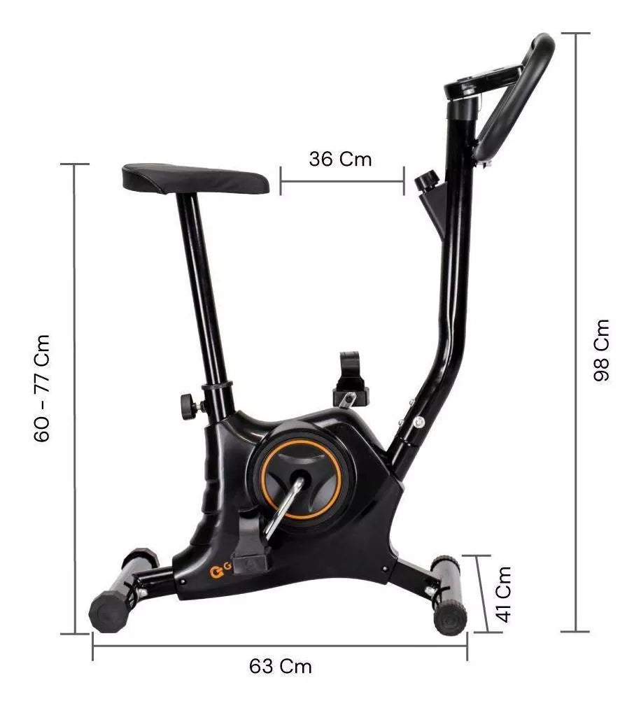 Bicicleta Ergométrica Vertical Gallant Trainer GBE1HBTA-PT