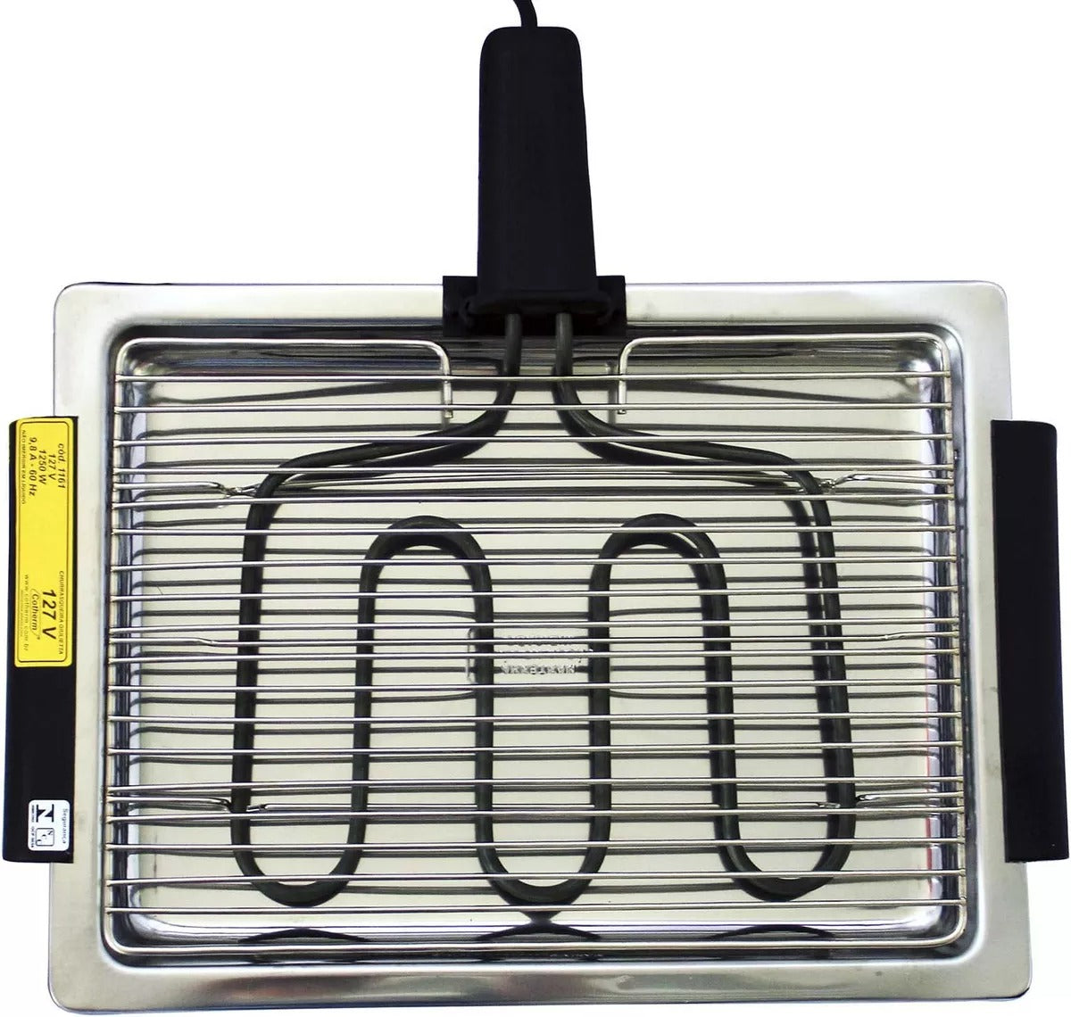 Churrasqueira Elétrica Portátil Grelha Removível Bandeja Coletora Cotherm Giulietta Grill 1250W 110V